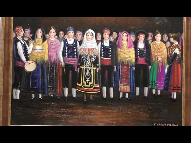 Viva mi tierra, del pintor Carlos García Medina, en Ciudad Rodrigo