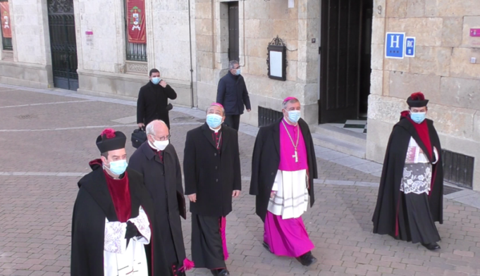 Mons Jose Luis Retama, llegada a la catedral de Ciudad Rodrigo