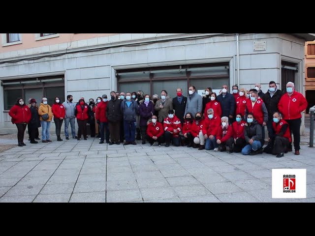 Acto inaugural de Cruz Roja» calle Voluntariado en Ciudad Rodrigo»