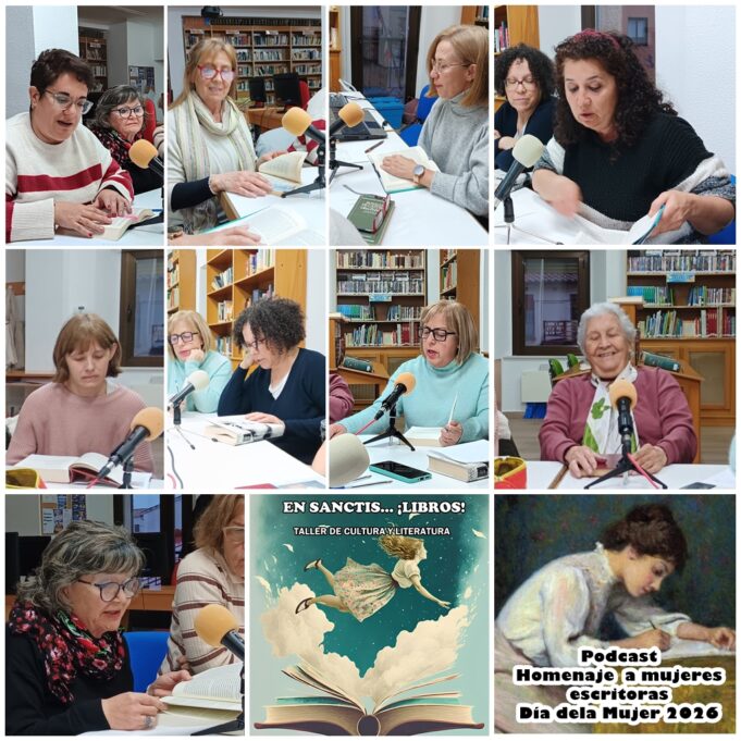(PODCAST) En Sanctis … ¡libros!: homenaje a Mujeres Escritoras